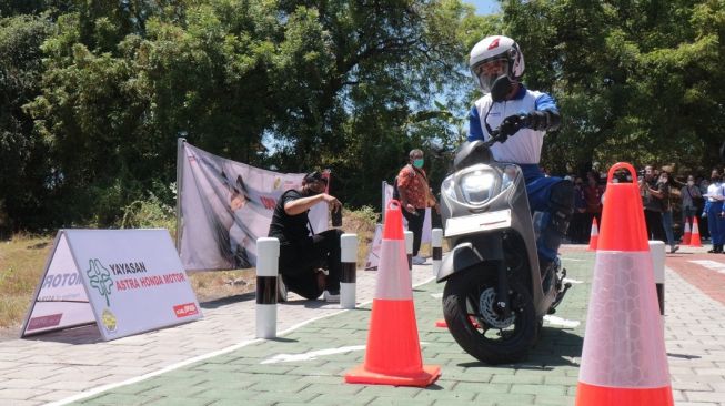 Honda Hadirkan Safety Riding Lab di Bali, Cocok Buat Perdalam Skill Berkendara untuk Anak SMA