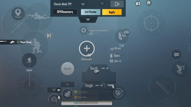 Tips Atur Setting Sensitivitas dan Layout PUBG Mobile ala GPX Rosemary