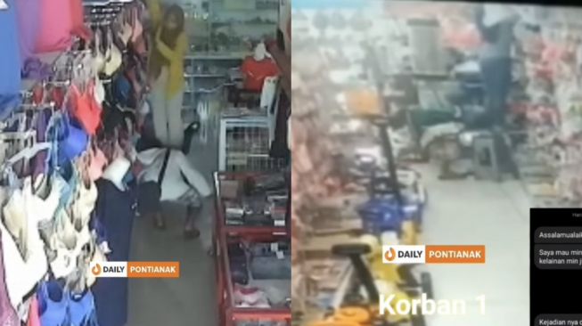 Kalbar Marak Pelaku Pelecehan ke Pegawai Toko, Lakukan Aksi Cium dan Jilat Kaki, Netizen Kesal