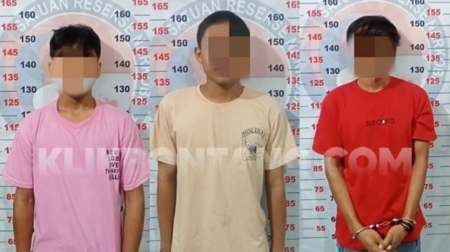 Ngaku Jual Sabu Buat Penuhi Kebutuhan Hidup, 3 Pemuda Ditangkap di Bontang, 23 Poket Gagal Edar