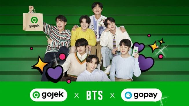 Gojek Ajak Pengguna Koleksi Merchandise Eksklusif BTS