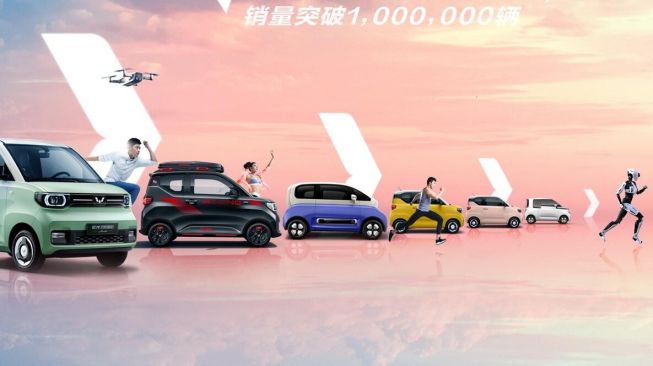 Beragam produk Hongguang Mini EV dari Wuling [SAIC-GM-Wuling, Cn EV Post].