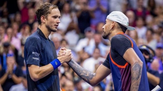 Disingkirkan Nick Kyrgios di US Open, Daniil Medvedev: Dia Bermain Bagus