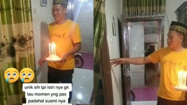 Suami Beri Kejutan Ulang Tahun Istri, Endingnya Tak Terduga dan Bikin Nyesek