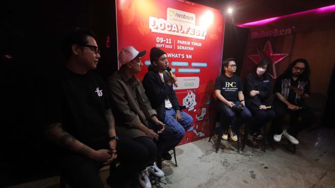 Prescon Local Fest di Soho Bulding, Jakarta, Senin (5/9). [Suara.com/Oke Atmaja]