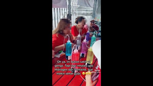 Emak-emak Hirup Hidrogen Bikin Heboh, Dokter Sarankan Lakukan Hal Ini Untuk Jaga Kesehatan