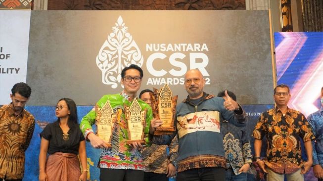 Berhasil Beri Dampak Positif, Sharp Raih 5 Penghargaan CSR Nusantara Award 2022