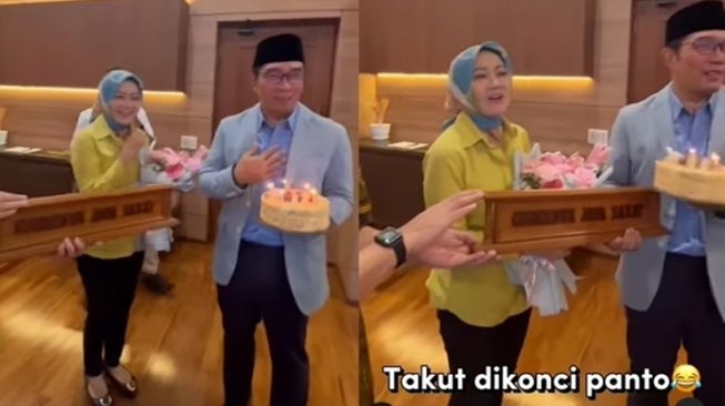 Momen Atalia Rayakan 4 Tahun Kepemimpinan Ridwan Kamil di Jabar (Instagram/@ataliapr)