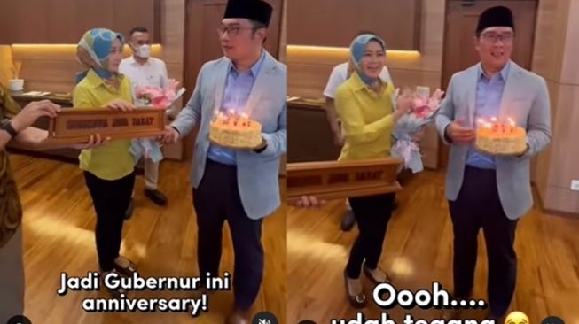 Momen Atalia Rayakan 4 Tahun Kepemimpinan Ridwan Kamil di Jabar (Instagram/@ataliapr)