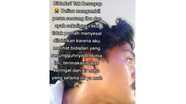 Pria Ini Pangku Ibunya yang Kritis Dilarikan ke Rumah Sakit, Jadi Momen Terakhir Bersama