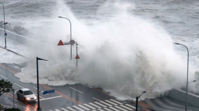 7 Warga Korea Selatan Meninggal di Area Parkir yang Terendam Pasca Topan Hinnamnor