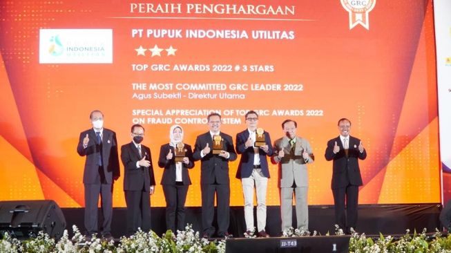 Terapkan 5 Strategi Bisnis di Masa Pandemi, Pupuk Indonesia Utilitas Diganjar Tiga Penghargaan