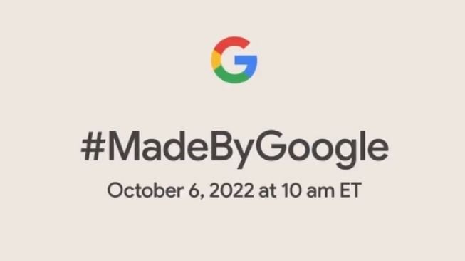 Google Akan Perkenalkan Pixel 7 pada 6 Oktober 2022