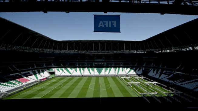 Stadion Education City di Kota Doha, Qatar. [GABRIEL BOUYS / AFP]