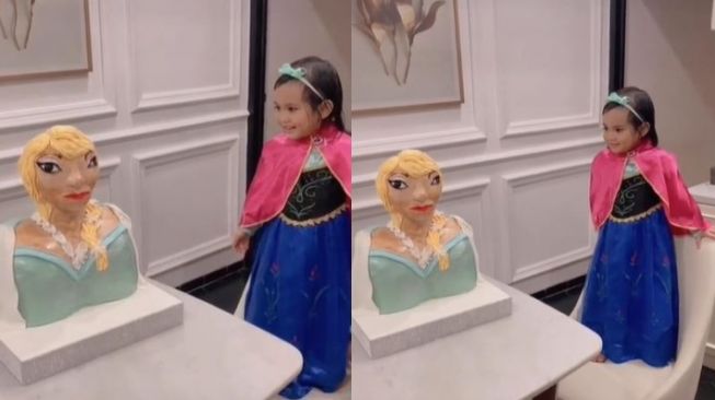 Fitri Tropica Prank Anak dengan Ugly Cake, Reaksi Tak Terduganya Bikin Ngakak