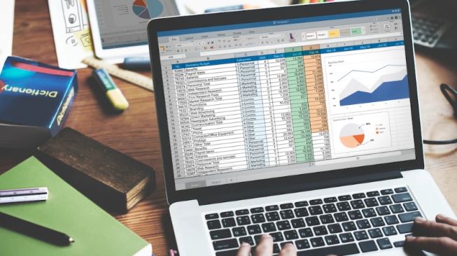 Ilustrasi Dokumen Excel - Cara menambahkan kolom di Excel (Freepik)