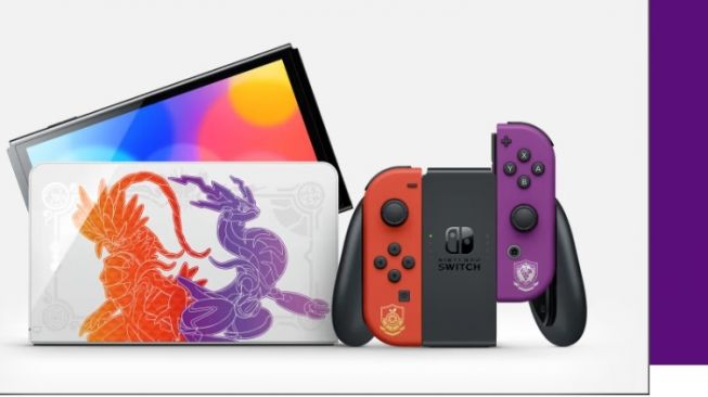 Catat ! Awal November Nintendo Akan Luncurkan Switch OLED Edisi Pokemon Scarlet dan Violet