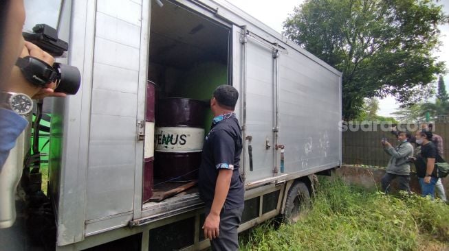 Timbun Solar Bersubsidi Ribuan Liter, 5 Pelaku Warga Brebes dan Cilacap Ditangkap Satreskrim Polresta Banyumas