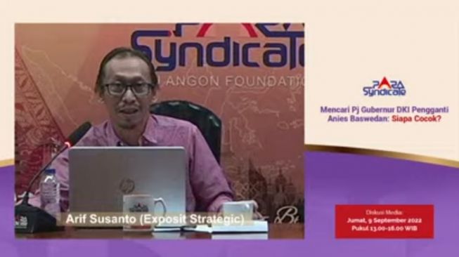 Analis Wanti-wanti Pemerintah Soal Penunjukan Pj Gubernur Pengganti Anies: Jangan Sampai Bawa Kekisruhan Politik