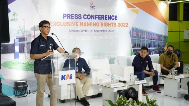 KAI Tawarkan Hak Penamaan 10 Stasiun untuk Dikolaborasikan dengan Mitra