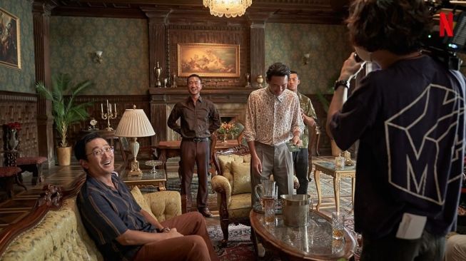 Potret di Balik Layar Narco-Saints (Instagram/@netflixkr)