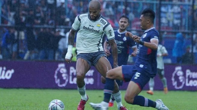 Hasil Arema vs Persib: Maung Bandung Terkam Singo Edan, Gol Indah David da Silva Jadi Penentu