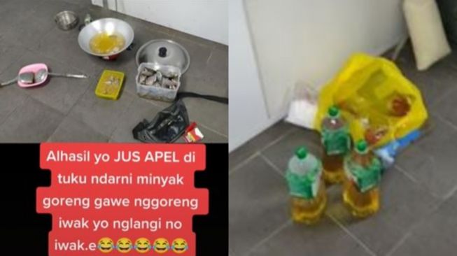 Salah Beli Minyak Goreng, WNI Perantauan di Luar Negeri Ini Goreng Ikan Pakai Jus