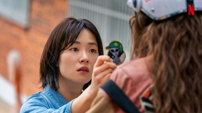 Adu Pesona Jeon Yeo Bin dan Nana di Glitch (Instagram/@netflixkr)