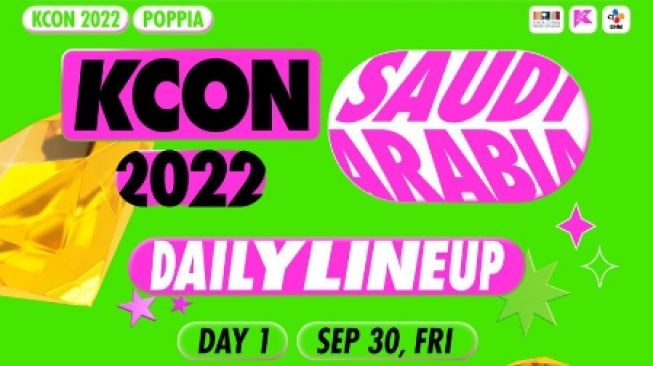 KCON 2022 Arab Saudi Umumkan Line Up, Begini Reaksi Netizen