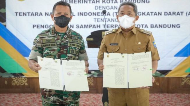 TPA Sarimukti Berakhir pada 2024, Pemkot Bandung Gandeng TNI untuk Perangi Sampah