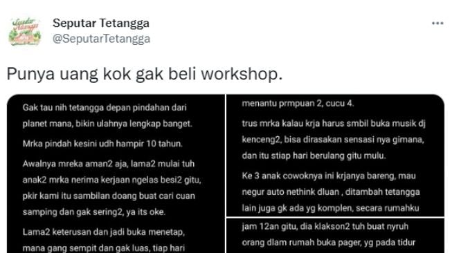 Balada Punya Tetangga Buka Usaha Las-lasan di Rumah, Gerinda Besi Beroperasi dari Pagi hingga Malam Bikin Tak Bisa Tidur