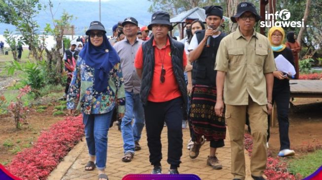 Bupati Luwu Timur, Tinjau Gladi Persiapan Kunjungan Menteri Pariwisata RI