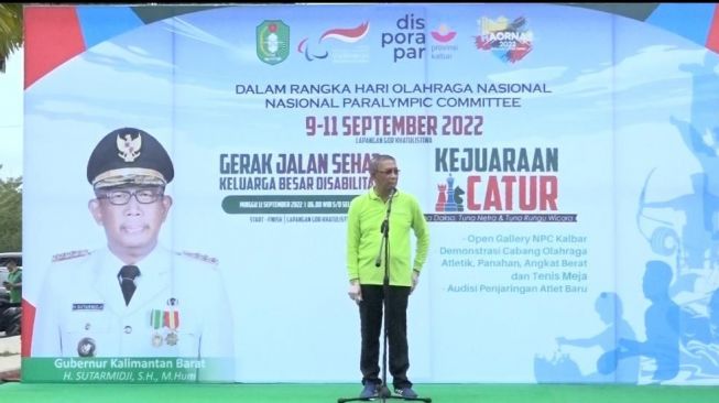 Wah! Baliho Haornas 2022 Kalbar “Timpang”, yang Nongol Cuma Foto Gubernur