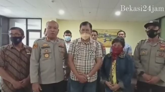 Viral Pria Arogan yang Mengaku Polisi di Bekasi dengan Suara Pelan Akhirnya Minta Maaf