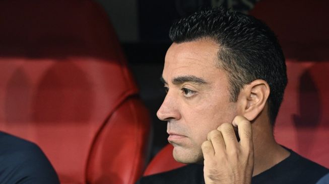 Dominan Lawan Bayern, Xavi Geram Banget Barcelona Pulang dengan Tangan Hampa dari Allianz Arena