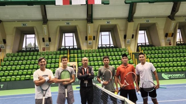 Tim Davis Cup Indonesia Hadapi Polandia di Babak Pertama Grup II