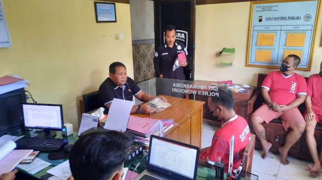 Pesta Miras hingga Simpan Sabu, Pemuda Asal Pracimantoro Diciduk Satresnarkoba Polres Wonogiri