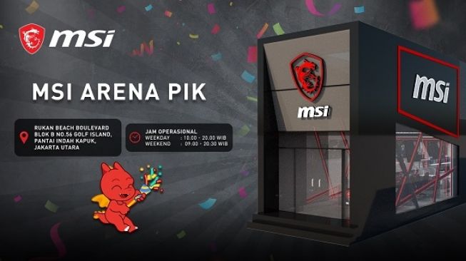 MSI Arena PIK. [MSI Indonesia]