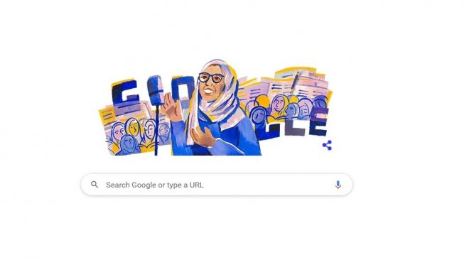 Google Rayakan Hari Lahir Rasuna Said Lewat Doodle, Perempuan Pejuang Kemerdekaan