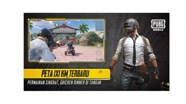 Peta Nusa PUBG Mobile. (pubgmobile.com)