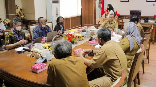 Menuju Ekonomi Hijau, Sekda Sulteng Terima Audensi UNDP
