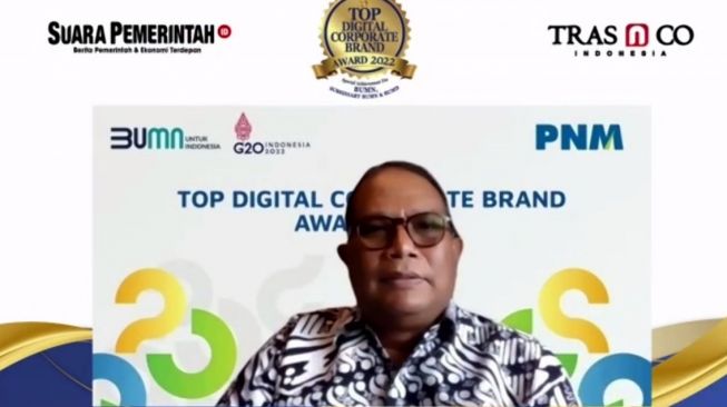 Berdayakan UMKM Binaan, PNM Raih Penghargaan Top Digital Corporate Brand Award 2022