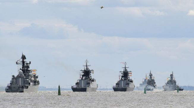 Angkatan Laut Rusia dan China Adakan Patroli Gabungan di Samudra Pasifik