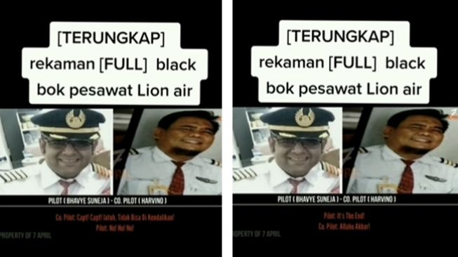 Viral rekaman black box Lion Air JT610 yang jatuh di perairan Karawang. (Instagram/@viral62com)