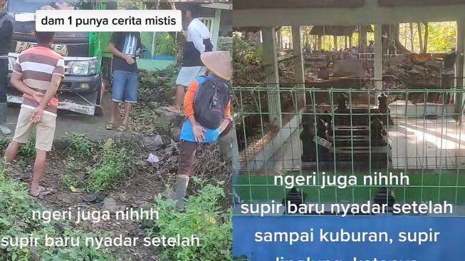 Merinding! Sopir Antar Wanita Cantik, Berujung Truk Tersesat di Kuburan