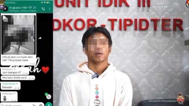 Sebar Hoaks Korban Geng Motor, Remaja Pekanbaru Diciduk Berujung Klarifikasi