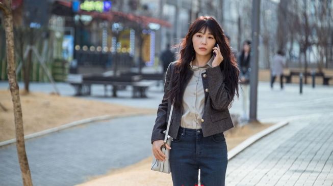 Pesona Jung Eun Ji di Blind (Instagram/@tvn_drama)