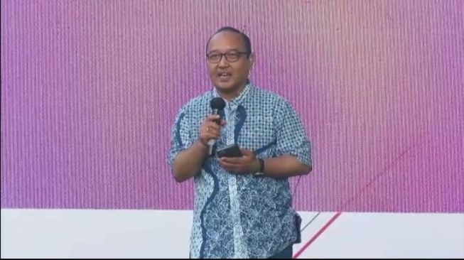 Direktur Pemberdayaan Informatika, Kominfo, Bonifasius Wahyu Pudjianto. [Screenshot]