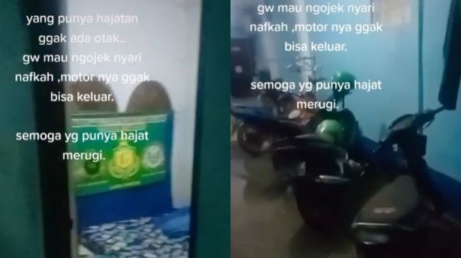 Tak Bisa Narik Gegara Jalan Ditutup Hajatan Tetangga, Driver Ojol Ini Malah Kena Nyinyir