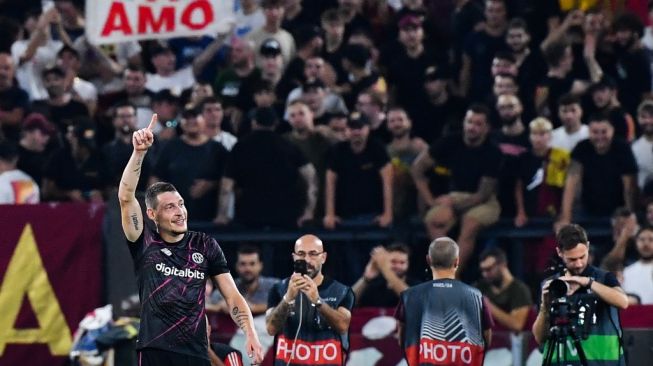 Cetak Gol untuk AS Roma di Liga Europa, Andrea Belotti Sumringah